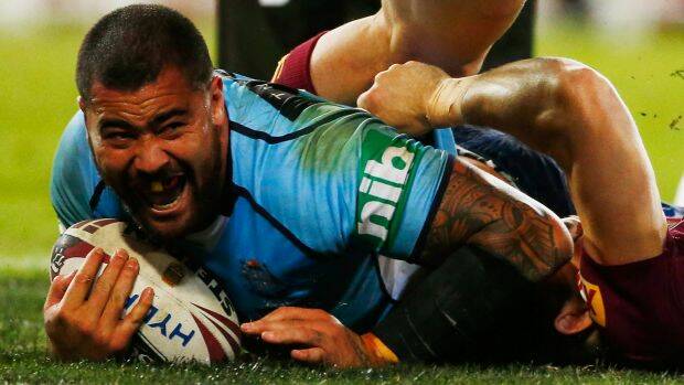 Big trouble: Boyd Cordner warns Queensland over plan to target Andrew Fifita. Photo: Getty Images
