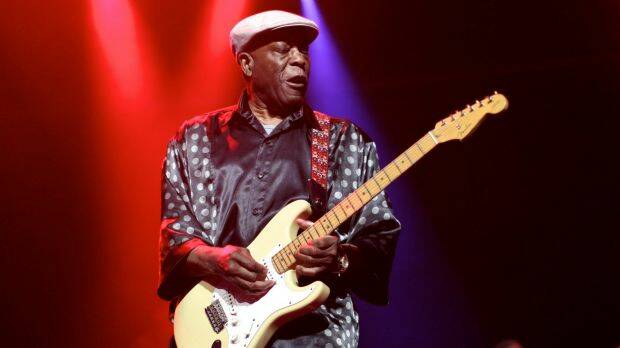 Blues legend Buddy Guy will play his only Australian performance at the festival. Photo: Edwina Pickles
