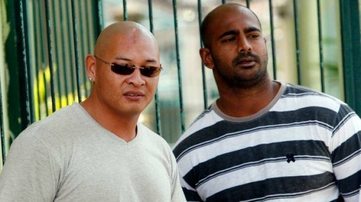 Andrew Chan and Myuran Sukumaran inside Kerobokan Prison in 2011. Photo: Anta Kesuma
