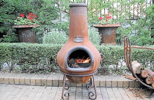 Chiminea images courtesy of Aussie Heatwave Fireplaces