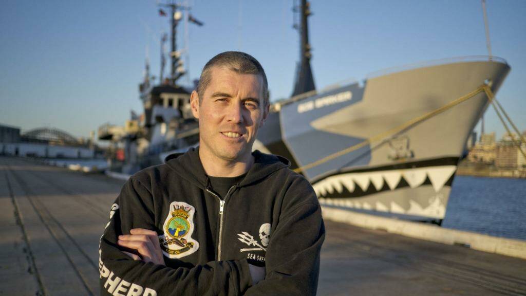 Jeff Hansen knows how it feels to be attacked with flash-bang grenades. Photo: Sea Shepherd