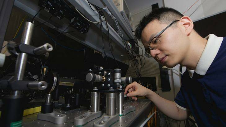 Researcher Lei Wang said his researcher was partly inspired by Star Wars.  Photo: Jamie Kidston