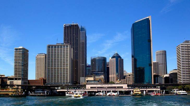 The office leasing market in the CBD is delivering good results, particularly for landlords. Photo: Janie Barrett