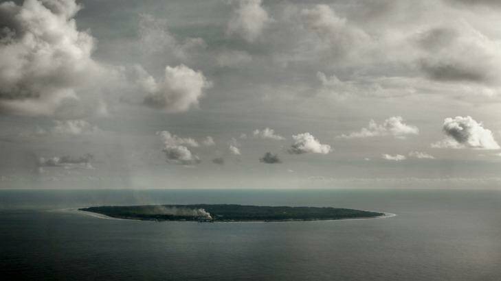 Isolated: The tiny nation of Nauru. Photo: Angela Wylie