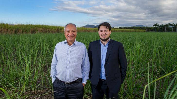 Aquis Entertainment's Tony and Justin Fung could looking at opening a Gold Coast casino. Photo: Romy Bullerjahn