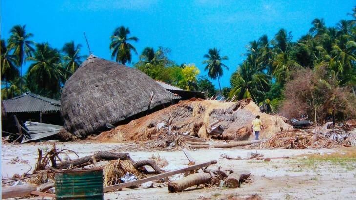 Hit hard by the tsunami: Nancowrie Island, in the Nicobar Islands Photo: Rasheed Yousuf