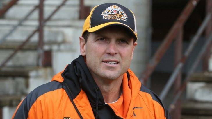 Sacked: Wests Tigers will not renew coach Mick Potter's contract. Photo: Peter Rae