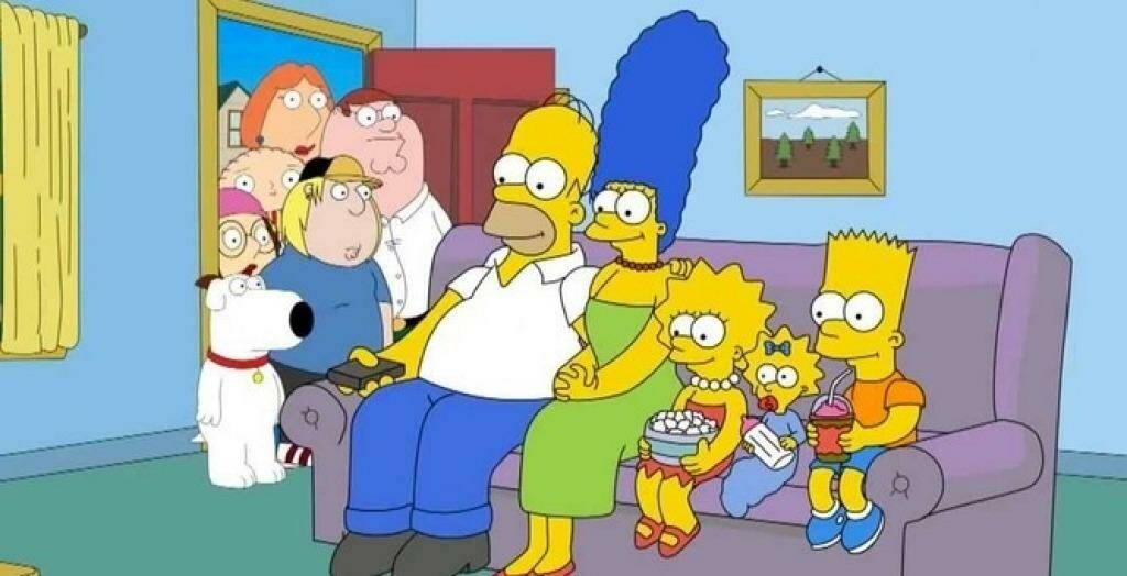 Home invaders: The Simpsons Guy airs on 7Mate.