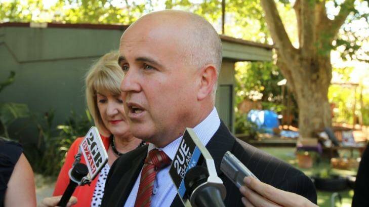 Adrian Piccoli says there is a need for secular school "chaplains". Photo: Tamara Dean