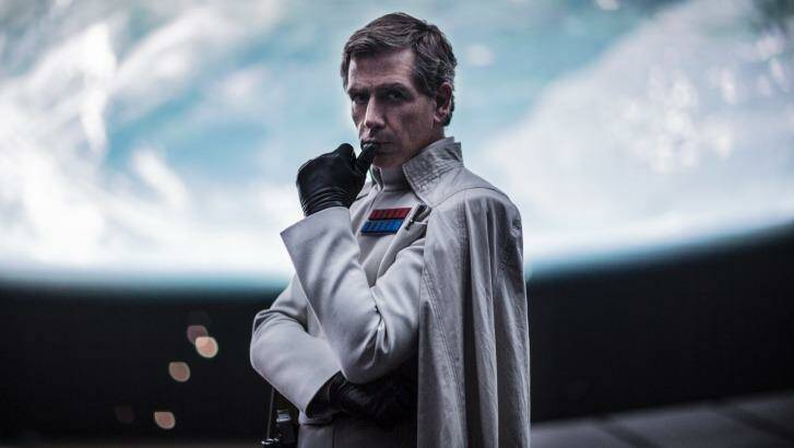 The villainous Imperial Director Orson Krennic is played by Ben Mendelsohn. Photo: Jonathan Olley
