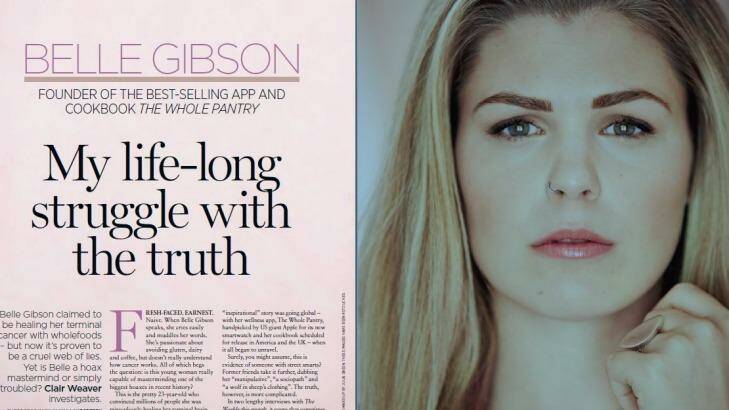 Belle Gibson's interview in The Women's Weekly sparked an online backlash.