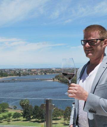 The celebrity chef is in Perth to launch the three-day Margaret River Gourmet Escape food festival. Photo: Candice Barnes 