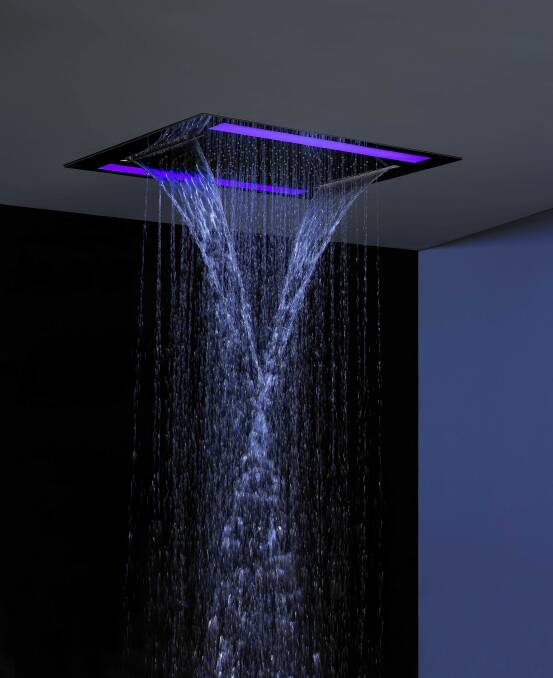 Your HomeA new shower head, called Aquabeat, from iB Rubinetterie uses chromotherapy to enhance the shower experience.