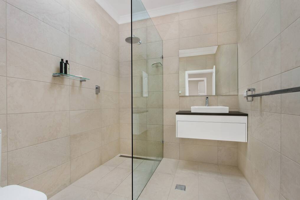 Fresh grout can make all the difference in a bathroom.