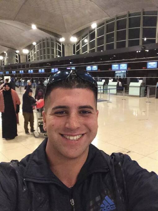 Saif Jouda, 23, moved from Palentsine in January, to marry his fiance. He was killed on April 23.