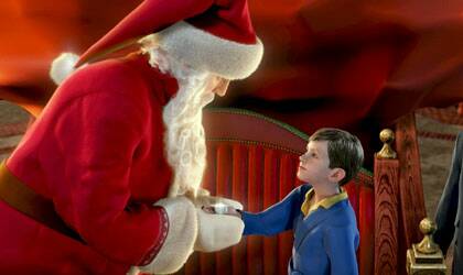 Top 10 Christmas movie: The Polar Express staring Tom Hanks.