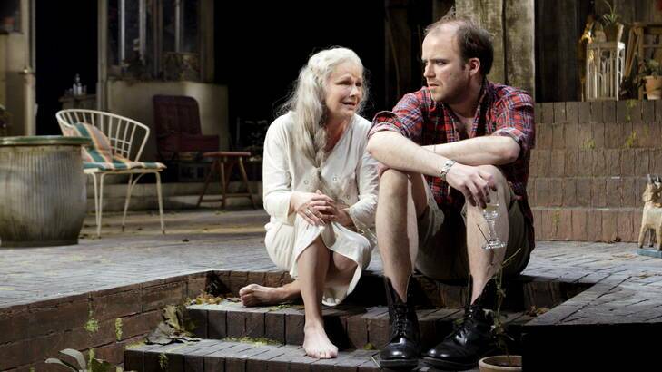 "Unprecedented success" ... Julie Walters as Judy Haussman and Rory Kinnear as Nick Haussman in The Last of the Haussmans, part of the National Theatre Live program that will show in cinemas.