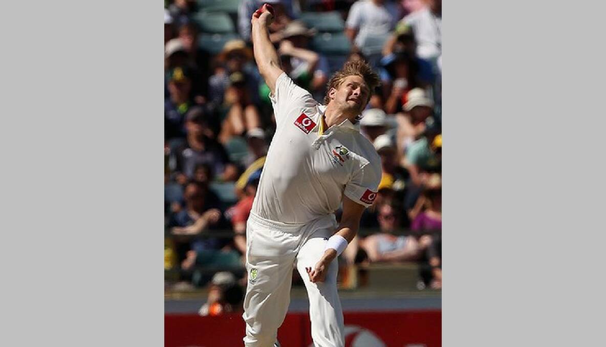 Shane Watson opened the bowling in South Africa's second innings. Photo: Getty Images