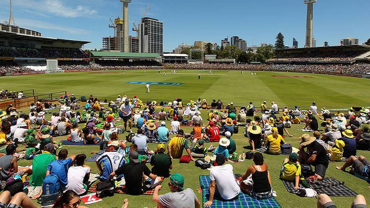 A general view during day three of the Third Test Match between Australia and South Africa at the WACA Photo: Getty