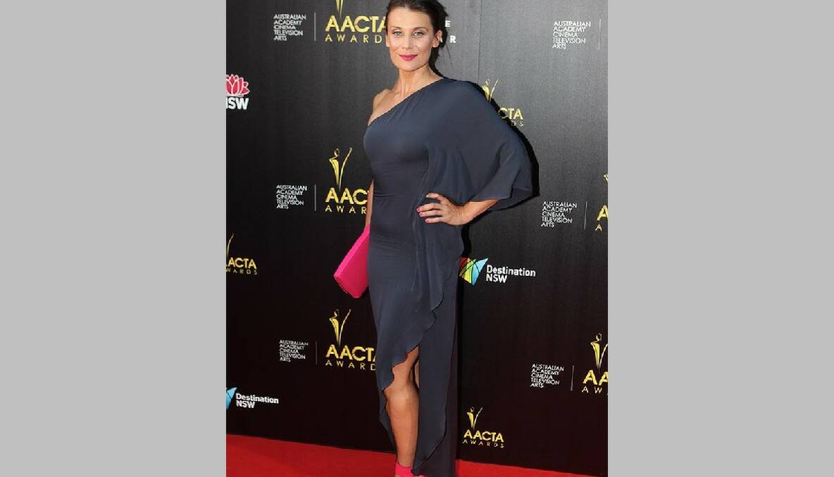 Diana Glenn arriving at the AACTA Awards in Sydney. Photo: Dallas Kilponen