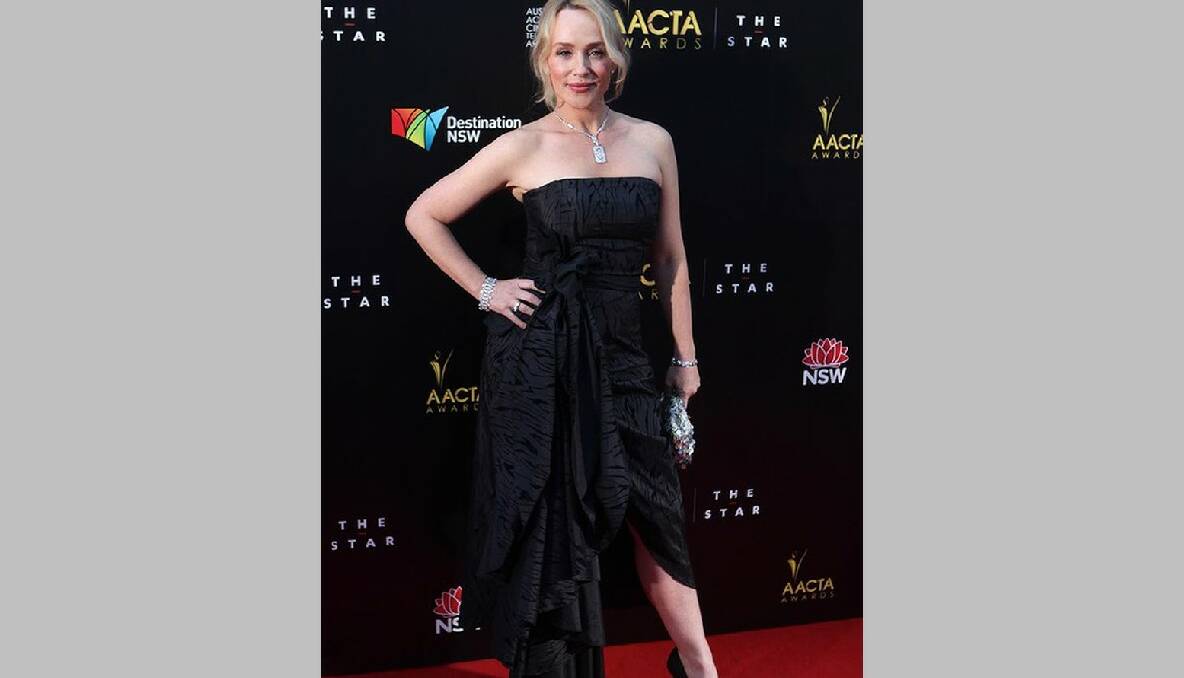 Susie Porter arriving at the AACTA Awards in Sydney. Photo: Dallas Kilponen