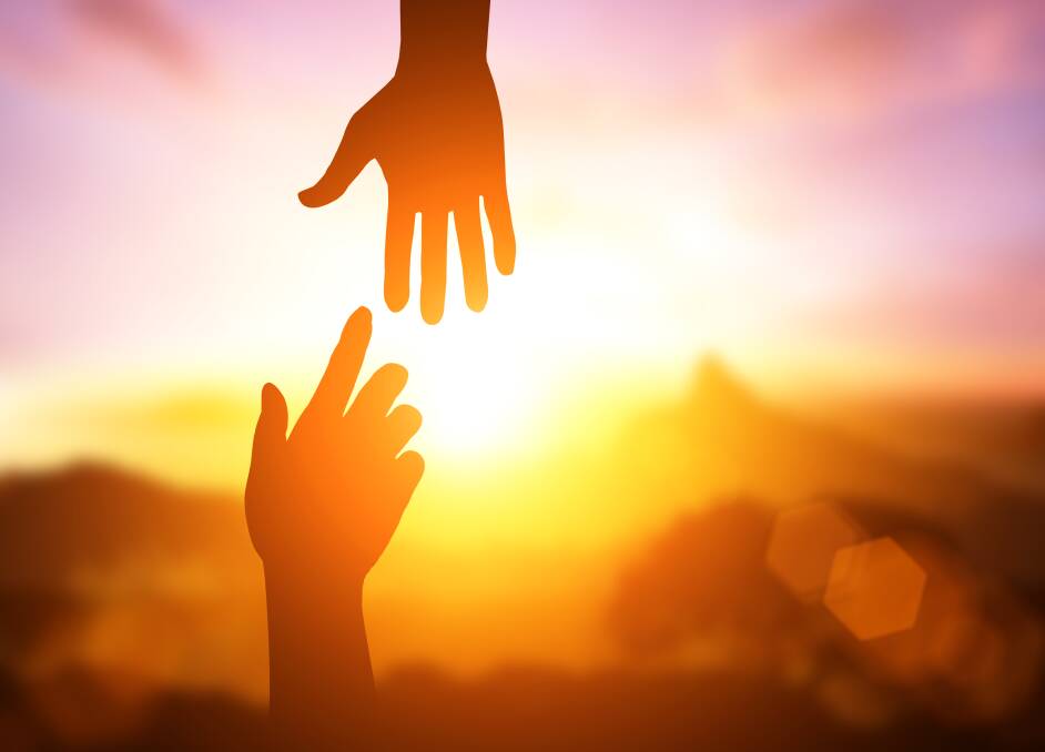 It is easy to get overwhelmed by the tragedy unfolding in the world, but lending a hand goes a long way to overcoming that sense of helplessness . Picture: Shutterstock