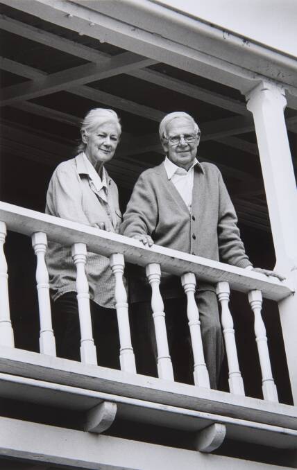 Arthur and Yvonne Boyd at Bundanon. Picture: Bundanon Archive