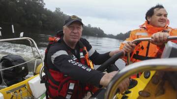 Peter Turner from Fairfield SES behind the wheel.