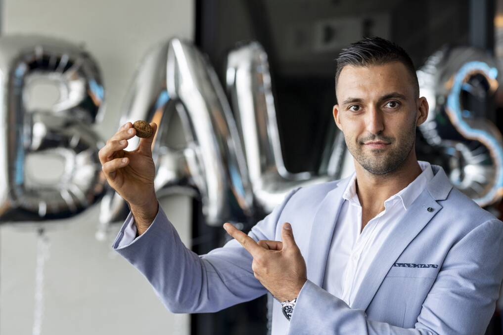 TOUCHY SUBJECT: Newcastle's Married At First Sight star Nic Jovanovic is encouraging all men to check themselves for testicular cancer.