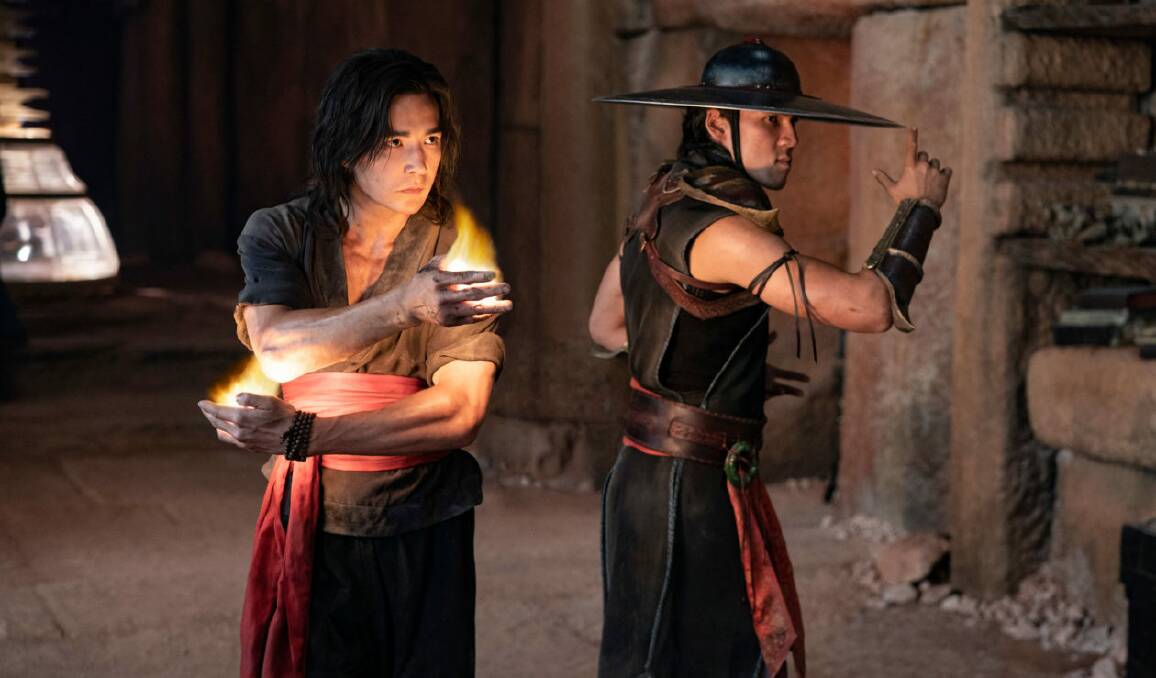 From game to film: Ludi Lin and Max Huang star as Liu Kang and Kung Lao in Mortal Kombat, rated R18+, in cinemas now. Picture: New Line Cinema