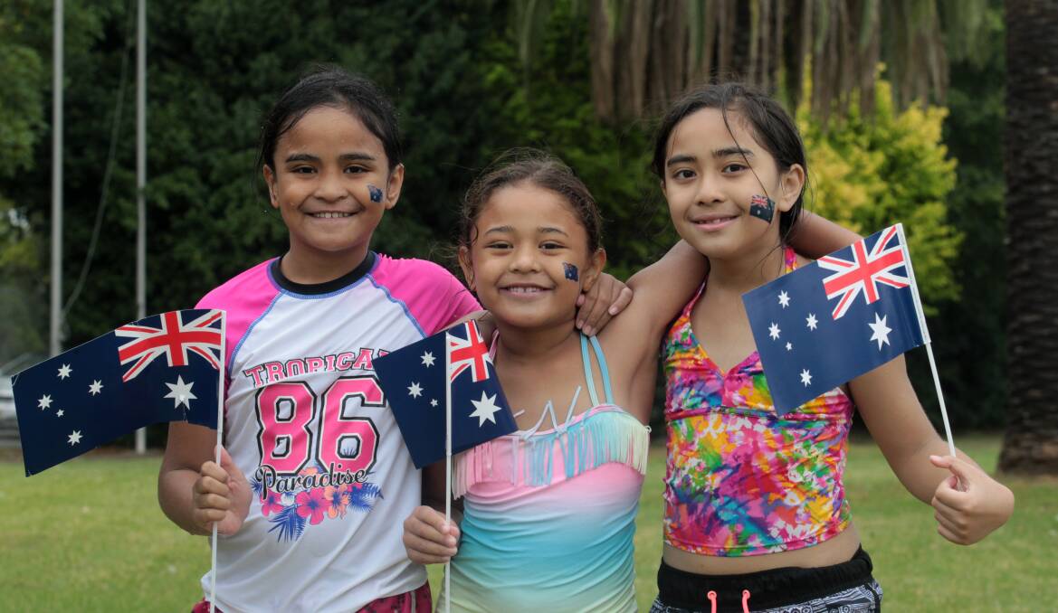 Patriotic: Residents in Fairfield will celebrate Australia Day this coming Wednesday, January 26. Picture: Simon Bennett