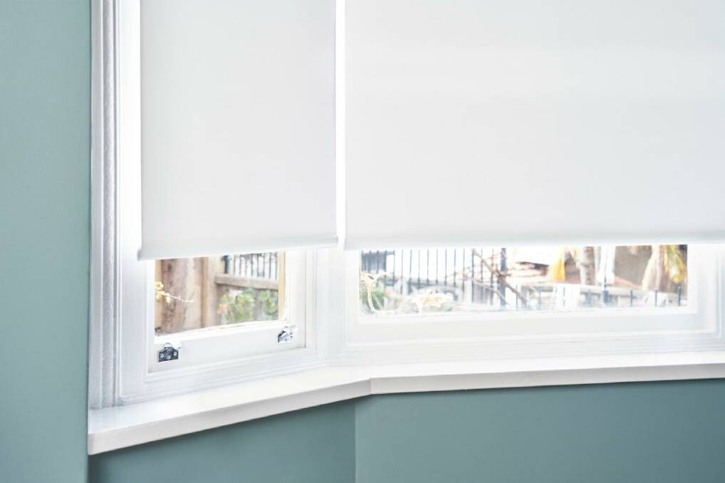 Roller blinds, with their sleek lines and modern appeal, can elevate the look and feel of your home. Picture supplied