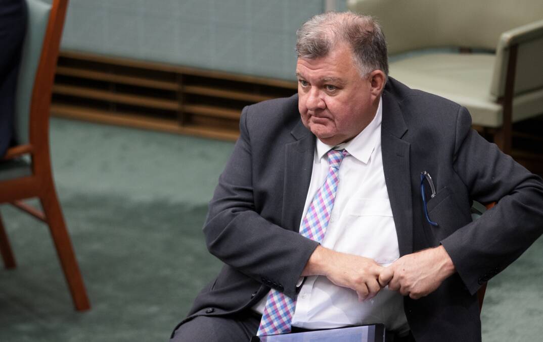 Craig Kelly's dangerous rhetoric should be called out by the Prime Minister. Picture: Sitthixay Ditthavong