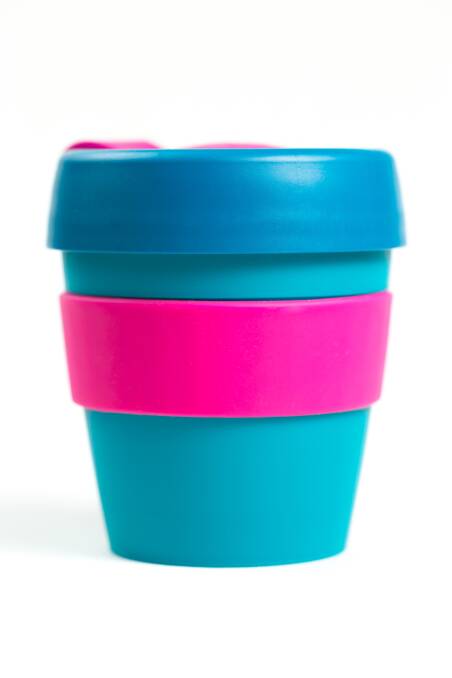 ATTITUDE ADJUSTMENT: Irene Falcone argues reusable coffee cups are now cool and now aims to encourage more people to swap to non-alcoholic drink alternatives.