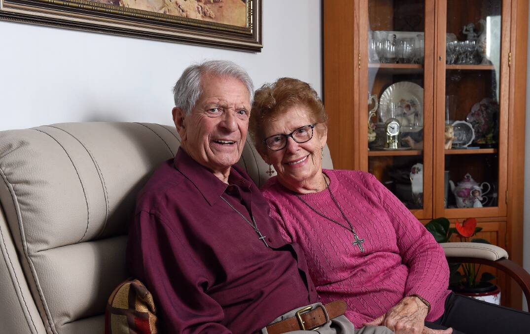 BLESSED: Reverend Bill and Pat Clark celebrated their first wedding anniversary on May 3. Photo: Adam Trafford. 