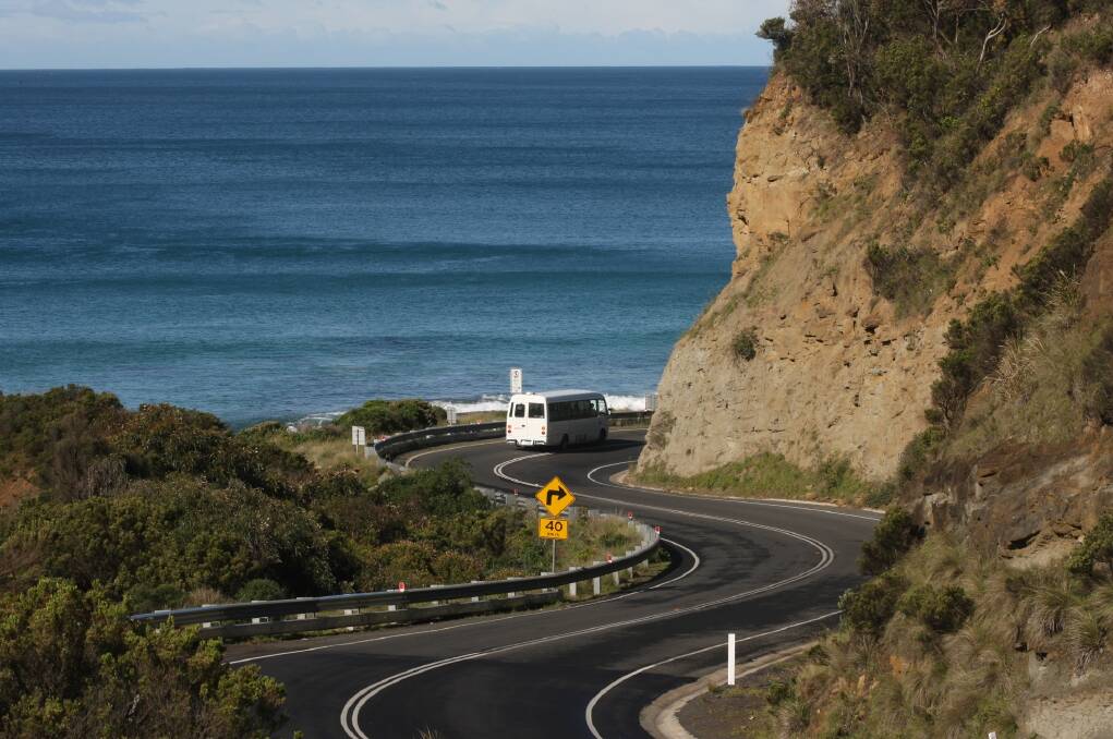 COMING AROUND THE MOUNTAIN: The Great Ocean Road is a tourism hotspot. Picture: Ken Irwin