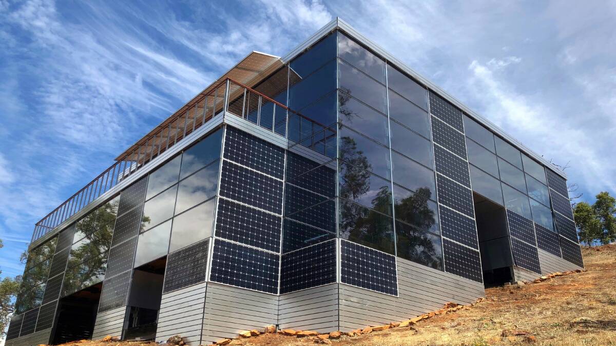 Adaptable: The house can have solar panels attached, which means it’s self-sufficient and there’ll be no power bills. Photo: Iron Matrix
