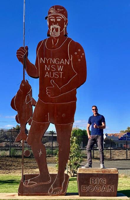 The Big Bogan: Nyngan has a go at itself. Picture: Supplied