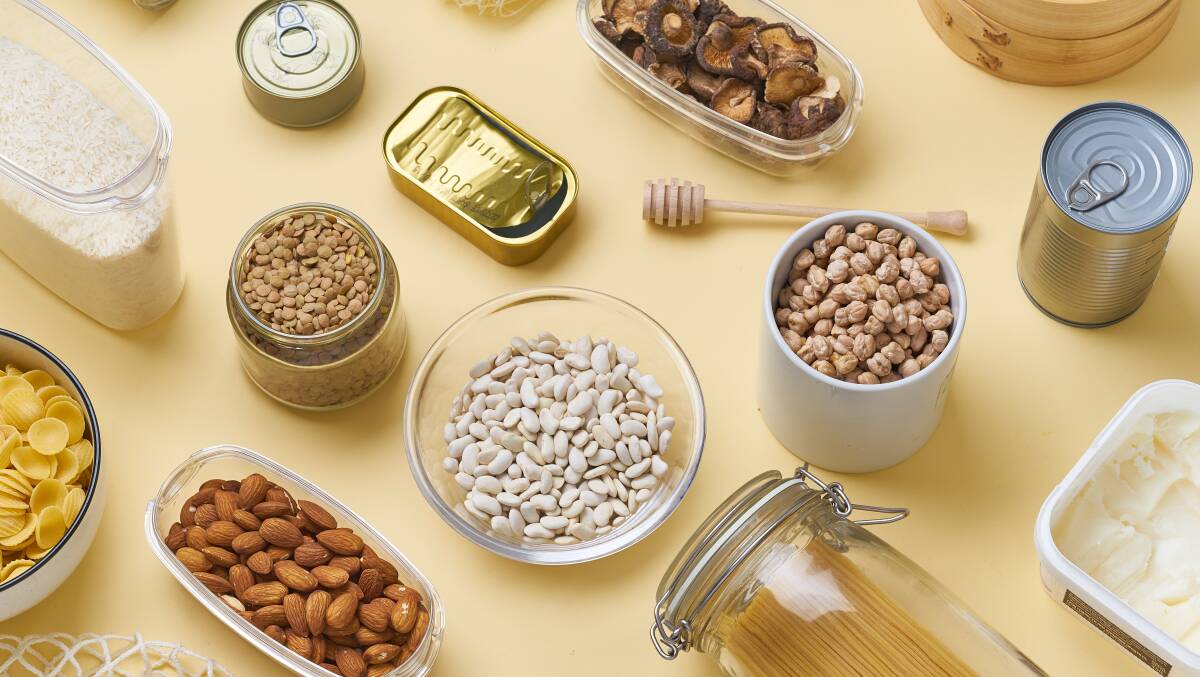 Start the reorganising process by taking everything out of the pantry. Picture: Shutterstock.