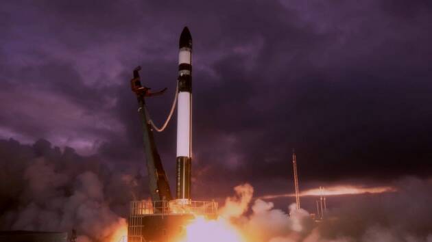 The satellite was launched from NZ. (Rocket Lab)