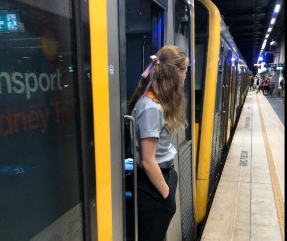 Limited services continue on the Sydney rail network. Picture: Facebook