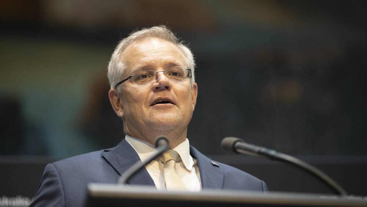 Prime Minister Scott Morrison has unveiled a raft of stimulus measures to mitigate the coronavirus crisis. Picture: Sitthixay Ditthavong