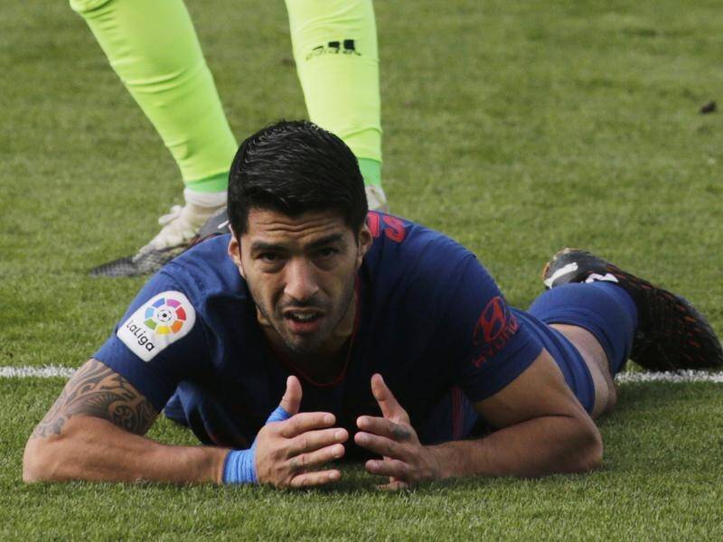 Luis Suarez had no reason to be disappointed as he found the target in a win for Atletico Madrid.
