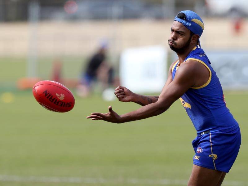Willie Rioli is poised to make his AFL season debut for premiers West Coast against Melbourne.