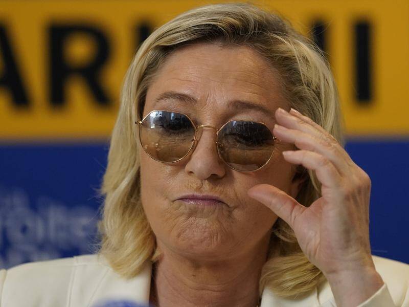 "I can only but regret this civic disaster," far-right leader Marine le Pen said of the low turnout.