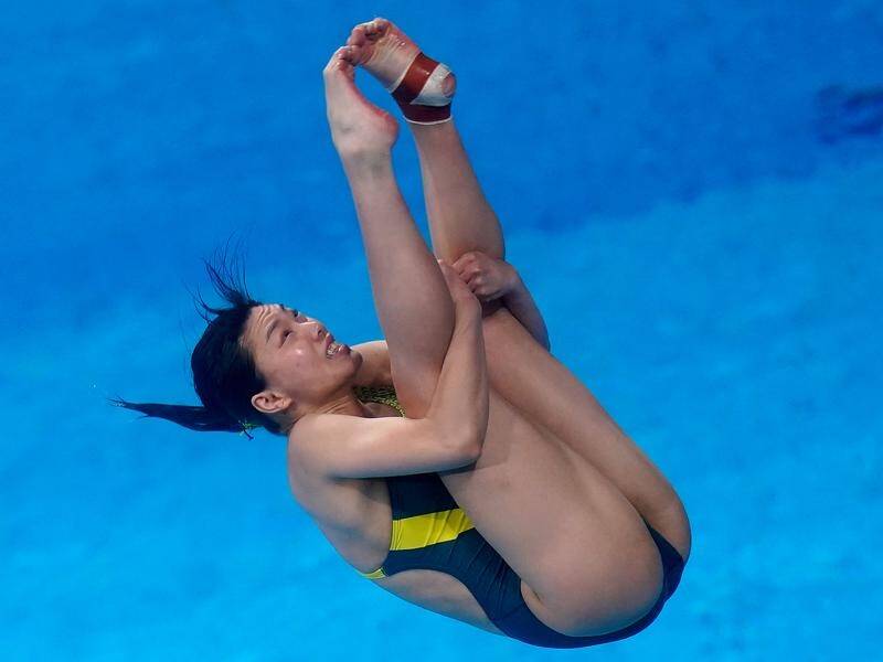 Esther Qin is the only Australian to have qualified for the women's 3m springboard final in Tokyo.