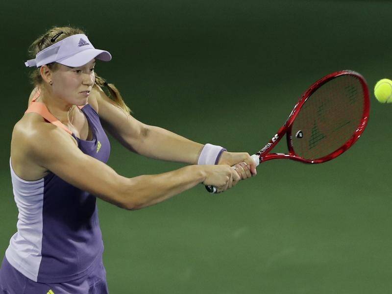 Elena Rybakina will face Simona Halep in the Dubai Duty Free Tennis Championship final