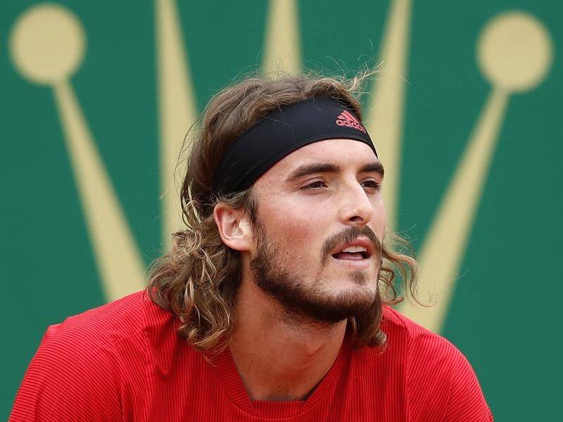Stefanos Tsitsipas produced a regal display to knock Dan Evans out of the Monte Carlo Masters.