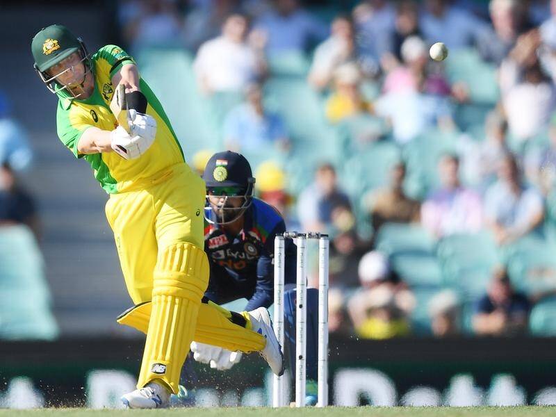 Steve Smith dominated India's bowling to score the third fastest ODI century for Australia.