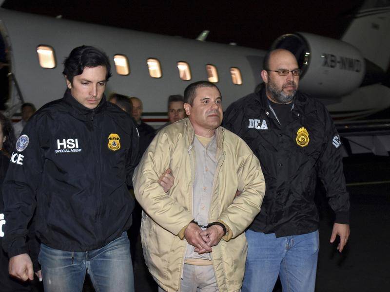 Mexican drug boss Joaquin "El Chapo" Guzman is set for sentencing.